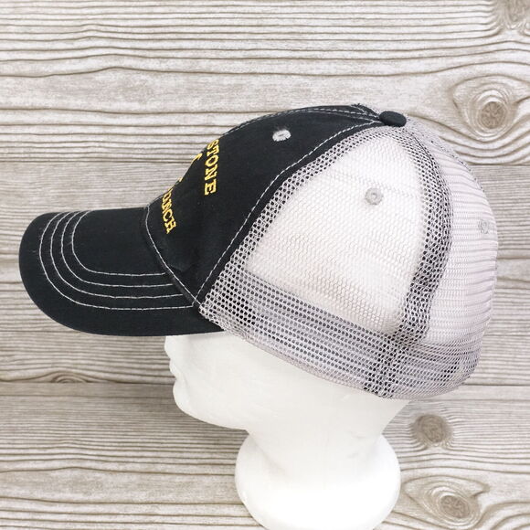 YELLOWSTONE DUTTON RANCH TV SHOW BLACK ADJUSTABLE MESH BASEBALL HAT CAP - Picture 7 of 12
